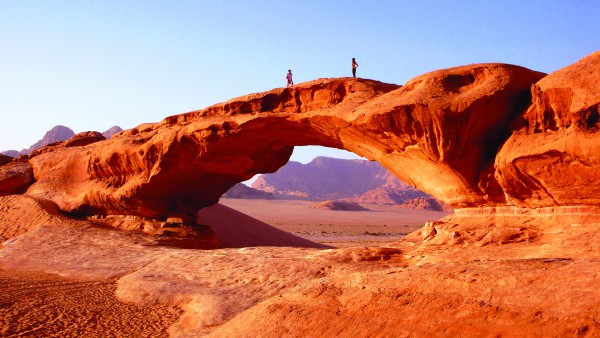 Das Wadi Rum ist eine beeindruckende Mischung aus Sand und Stein. Darüber hinaus ist die Brücke für MICE in vielen Varianten bespielbar.